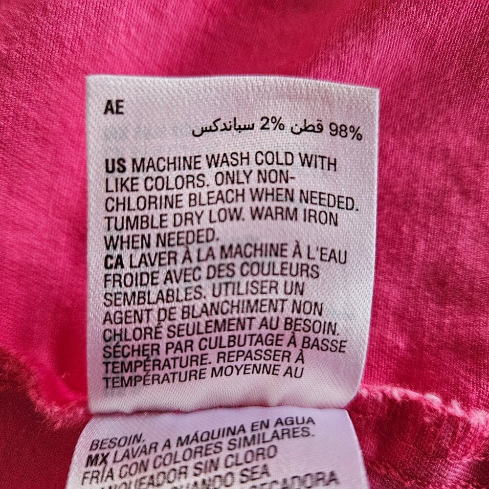 Women's Pink Jean Jacket - Size S - Picture 13 of 16